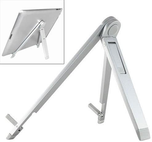 Universal Silver Compass Design Portable Mobile Stand Desktop Holder