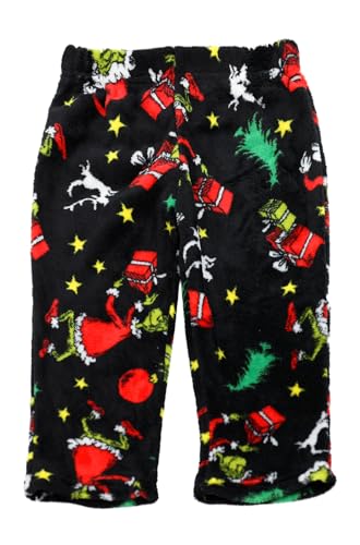 Dr. Seuss Pijama Grinch – Conjunto de pijamas natalinos para a família – Merry Grinchmas combinando