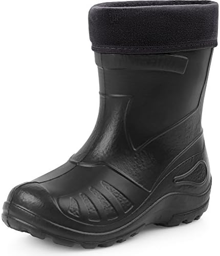 Ladeheid Gummistiefel Kinder federleichte und wasserdichte Eva Thermo Regenstiefel Gummistiefel gefüttert KL050