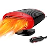 Suuonee Parabrezza Demulsore Sbrinatore, 12V 150W 2 In 1 Riscaldamento Per Veicoli Auto Riscaldamento Ventilatore Freddo Parabrezza Demulsore Sbrinatore - Foto 10