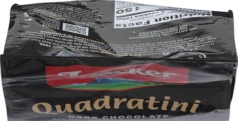 Loacker Wafer Qudrtni Drk Choc 25 8.82Oz