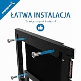 SABRENT Wewnętrzny adapter dysku twardego 6.3 cm do 8.9 cm, rama montażowa konwertera, 7 | 9,5 | 12,5 | 15 mm SSD i adapter SATA, wspornik montażowy SSD kompatybilny z komputerami stacjonarnymi i
