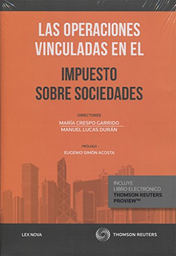 Portada de Las operaciones vinculadas en el Impuesto sobre Sociedades
