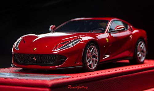 BBR Models 1/43 Scale Cars Ferrari 812 Superfast 2017 Rosso 70 Anniversary BBRC198ADL