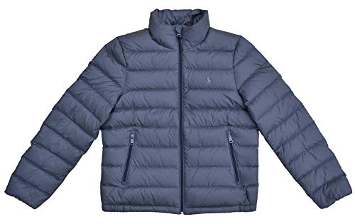 Ralph Lauren - Chaqueta Acolchada para Mujer, Color Gris Gris L