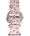 Timex Women's Peanuts Floral 38mm Watch - Pink Strap White Dial Silver-Tone Case