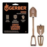 Gerber Gear Dredge - Portable Folding Shovel - Lightweight Steel Shovel for...