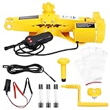 Panana Electric Car Floor Jack - 3 Ton Automatic DC 12V Electric Scissor Lift Jack