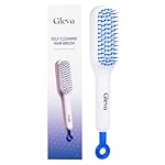 Gleva Self Cleaning Detangling & Styling Brush, Anti Static Massage Comb, Hair Comb