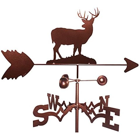 CNMJI Gusseisen Hexe Wetterfahnen Ornament Cover