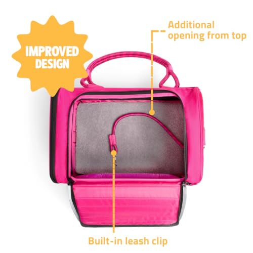 ROVERLUND Airline-Compliant Pet Carrier | Includes Leash | for Pets up to 20lbs - Thumbnail 6