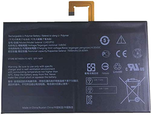 YNYNEW Replacement Battery Compatible with L14D2P31 TAB 2 A10-30 TB2-X30F TB2-X30L TB2-X30M A10-70 TAB 2 A10-70F TAB 2 A10-70L Tablet