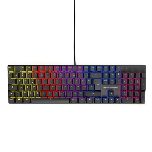 Clavier Gaming Mécanique AZERTY HERCULE PC Windows Linux - 2