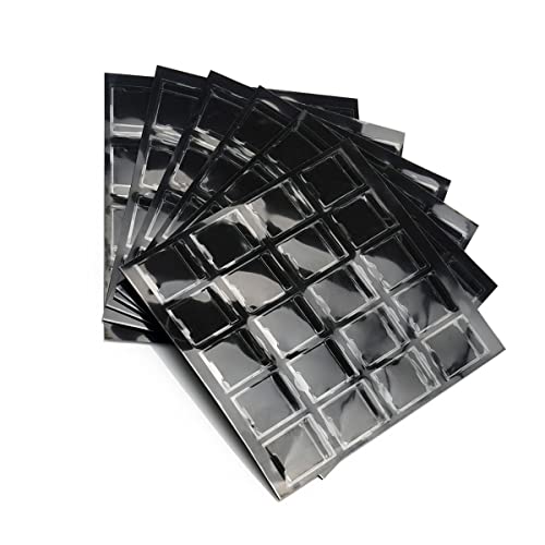 ZugGear DUROCK 0.3mm Foam Switch Film for Cherry MX Style Mechanical Keyboard Switches Thick Gasket Switch Films (Black, 120pcs/pack)