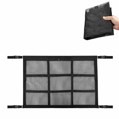 Filet de chargement pour camionnette à double couche en maille pour sécuriser vos bagages