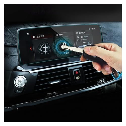Verre trempé protection d'écran pour voyage serein en BMW X3 avec GPS protégé