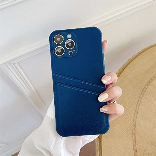 Étui portefeuille en cuir de luxe pour iPhone 12 Pro antichoc