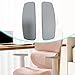 Amagogo 2X Office Chair Armrest Pads Office Chair Arm Rest, TPU, Universal, Accessories Waterproof Replace Parts Easy to Install Gray