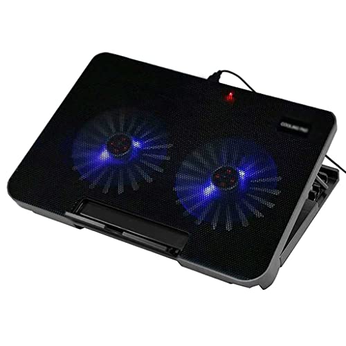 Base para portátil ajustable con ventilador extra USB miniatura 1