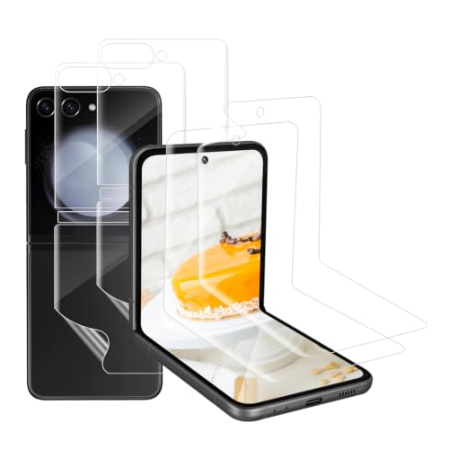 Film protecteur Samsung Z Flip 5 Carantee en TPU flexible et anti-rayures x2