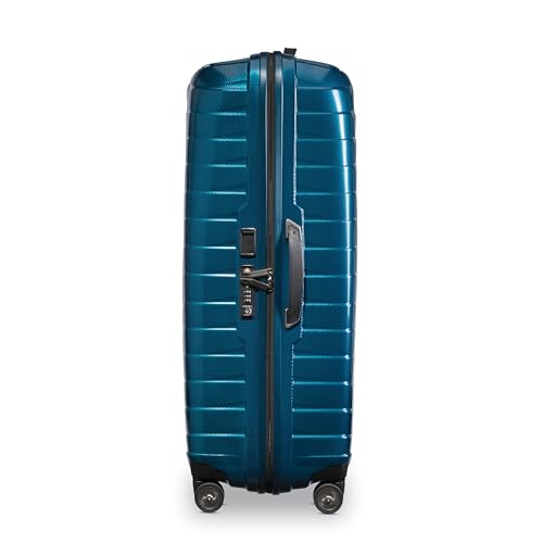 Image of Samsonite Proxis X-Large Hardside Luggage with Dual Spinner Wheels - Innovative Roxkin Lightweight Shell With Ultimate Durability- Includes TSA Lock, Ergonomic Telescoping Handle - Petrol Blue