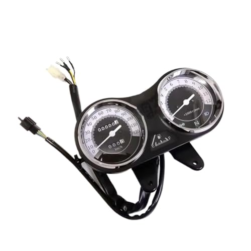 オートバイ速度計 オートバイ計器スピードメータータコメーター YBR125 JYM125-3F JYM125 YB125SP(Chrome shell)