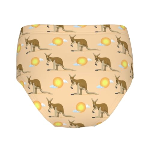 Cartoon Animal Girls' Underwear Soft Cotton Little Girls Panties Briefs2