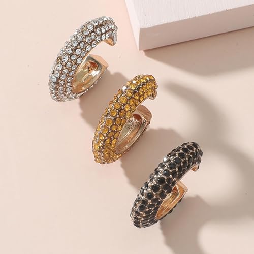 Image of Ear Cuff Set Non Piercing Stackable Clip On Earrings