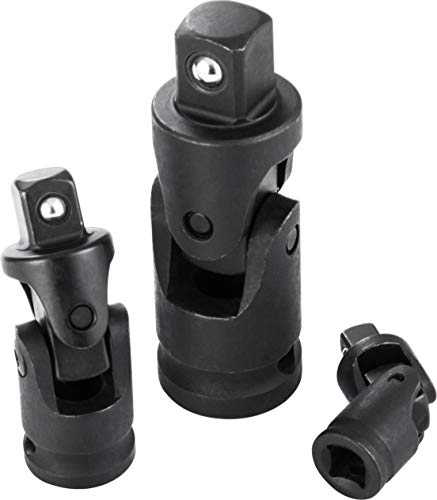 Epauto Impact Universal Joint Set, Cr-V,3 Pieces #TOP4