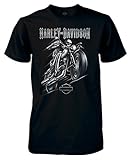 Harley-Davidson Men's Pinned Tonal Graphic Short Sleeve T-Shirt, Black (XL)