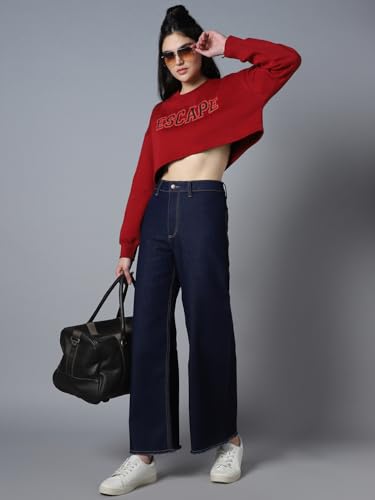 Image of HIGH Star Women's Straight Fit Mid Rise Jeans