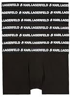 Karl Lagerfeld, Men's, Logo Trunk Set (7 Pack), Black, XS