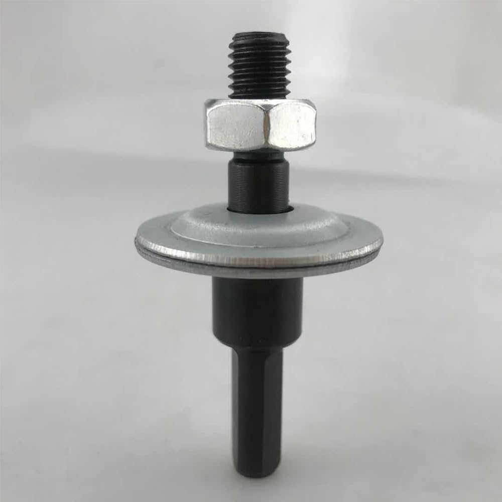 SagaSave 1PCS Drill Arbor Adapter with 2 Washers and 1 Nut for Buffing and Grinding