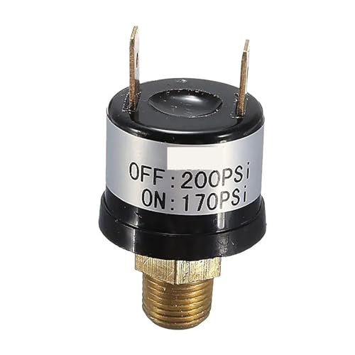 Interruptor de presión de aire para compresor y válvula de control NPT 1/4 2