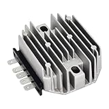 Regulador de voltaje AM101406 MIA881279 Regulador de voltaje rectificador compatible con tractores, cargadores y cortacéspedes John Deere 320 330 322 332 415 375 375 3375 670 770 790 870 970 990 1.