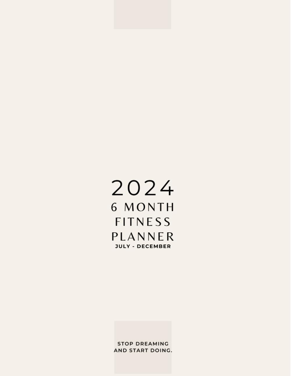 6 Month Fitness Workout Planner