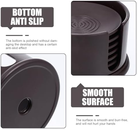 NUOBESTY Bakalit altlık 6 adet ısıya dayanıklı masa altlığı, çay fincanı yastığı, vintage tarz, ev dekorasyonu ve bayram kullanımı için - Görsel 3