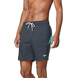 2-Wege-Komfort-Stretch Speedo Herren Badehose Redondo Solid Mid Length, Herren, Badehose, Swim Trunk Mid Length Redondo Solid, Galgenkeramik, Large