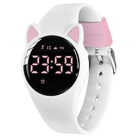 Reloj Digital Aswan Watch para Niñas y Niños con Podómetro y Distancia Cover