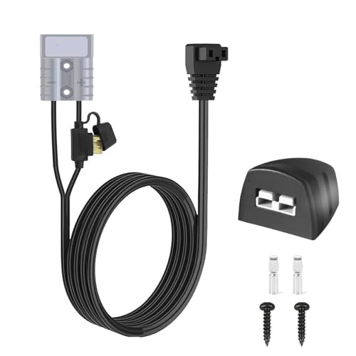 Câble Anderson 12V CC pour réfrigérateur portable avec prise 50A et couvercle