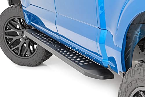 Rough Country RPT2 Running Boards for 2015-2022 Ford F-150 | Crew Cab - 44005