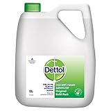 Dettol Original Germ Protection Alcohol based Hand Sanitizer Refill Jar, 5L