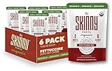 It's Skinny Organic Fettuccine Noodles: Low Carb Konjac Noodle Alternative - Delicious Shirataki Noodle - Keto-Friendly & Gluten Free (6-Pack)