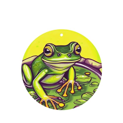 Hojas aromatizantes para auto Frog in a pond miniatura 1