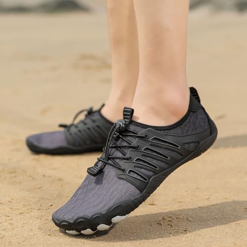 Image of Hike Barefoot Shoes Womens Mens, Pro Water Shoes Barefoot Hike Shoes, Wide Toe Box Non-Slip Breathable