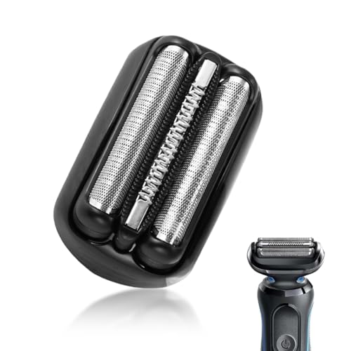 VYIBPDY Compatible con Braun Series 5 53B Cabezal de Recambio Negro para Afeitadora Eléctrica