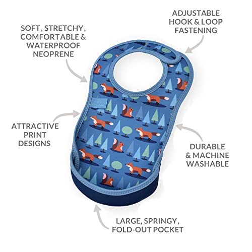 Bibetta Unisex Baby Ultrabib 2 Pack Feeding Bib (pack of 1)