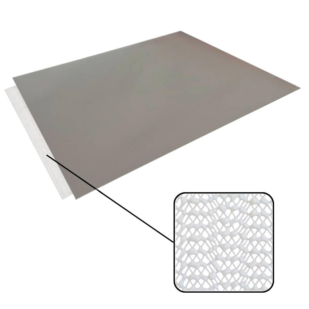 GIEMME Spianatoia Inox 60x58 cm Piano Lavoro Cucina | Inox AISI 304; uso domestico e professionale; tappetino incluso; piano liscio