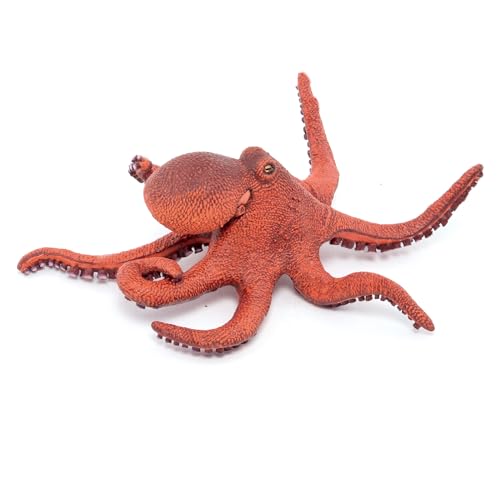 Papo - Realistic Small Octopus Figure - Ages 3+ - Marine Life Collection - Educational Play Marine Animals - Gift Idea Toy for Girls and Boys