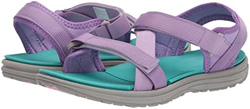 Northside Girls Bayview Open Toe Sport Sandal, Lilac, 2 Little Kid | Image 6